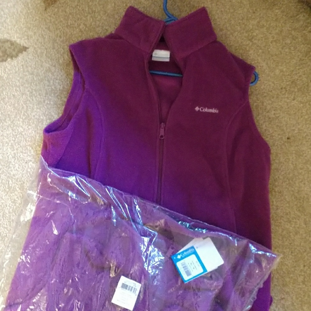 Fleece Columbia vest
